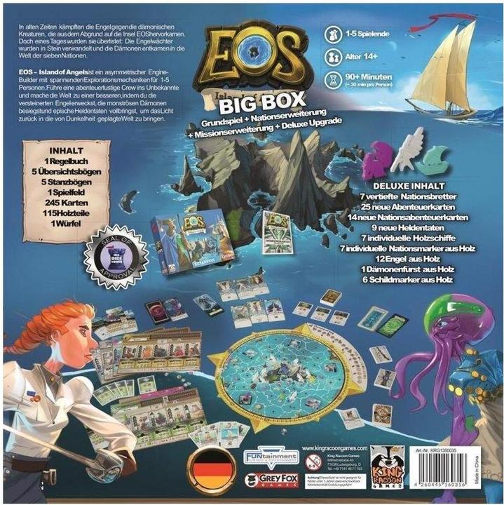 Produktbild King Racoon Games EOS – Big Box (Deutsch, 1 - 5 Spieler)