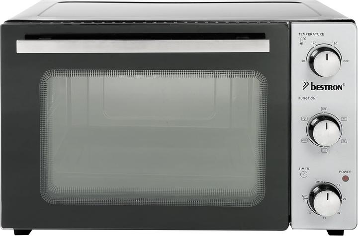 Actual product image Bestron Grill oven with rotating spit, pizza stone and convection function