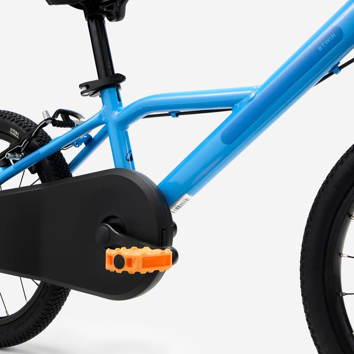 Image du produit Btwin Vélo enfant 16 pouces 4-6 ans, DISCOVER 500 bleu (16")