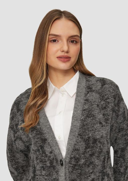 Immagine prodotto S.Oliver Strickjacke Gemusterter Cardigan mit Glitzergarn (38)