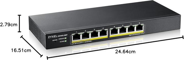 Produktbild Zyxel GS1915-8EP (8 Ports)