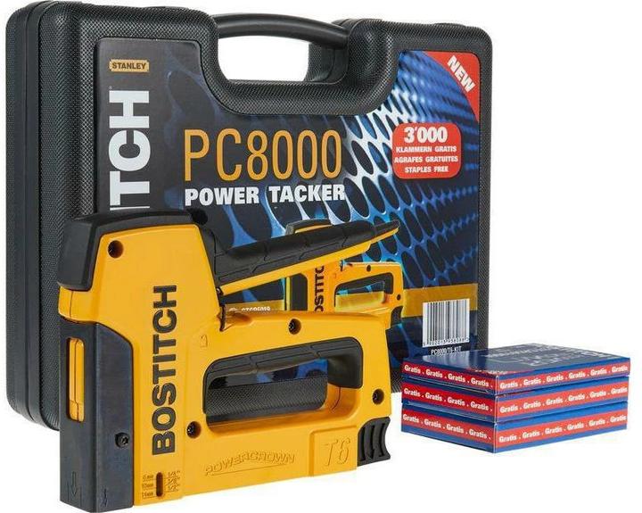 Actual product image Bostitch PC8000 Power Tacker