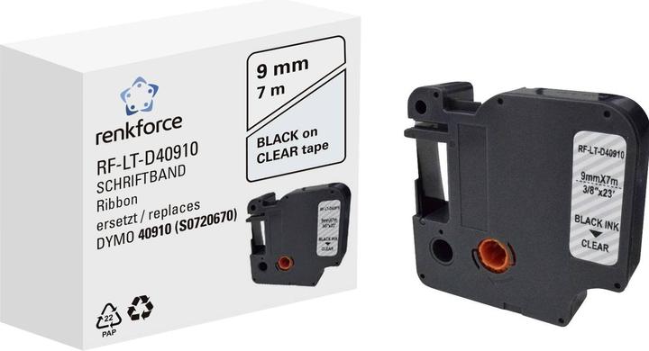 Schwarz, Transparent