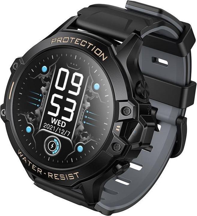 Hoco Tablet accessories Smartwatch for kids 1,28" 4G GPS with call function Y107 black (4G)