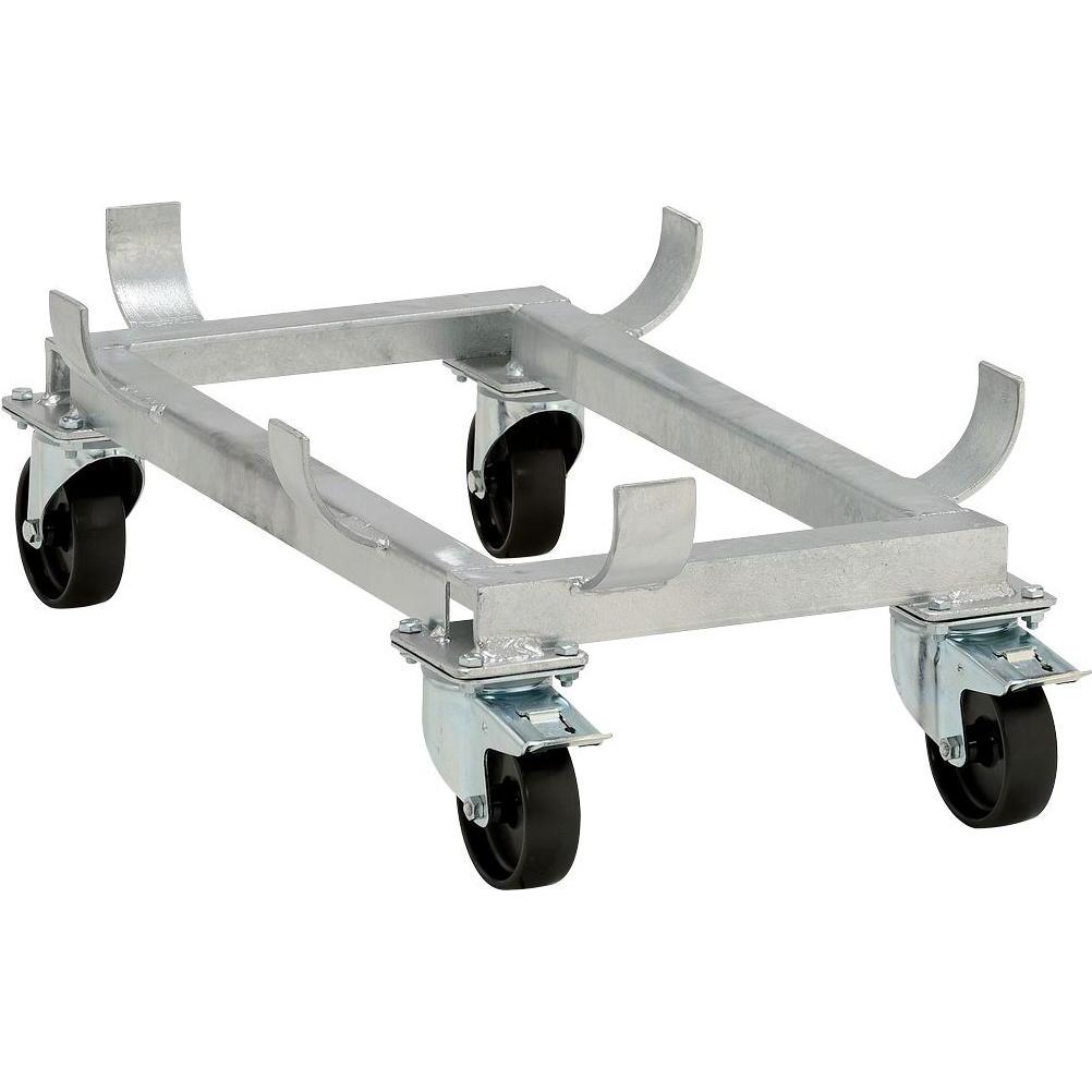 Cemo, Carrello di trasporto, Telaio per contenitore rettangolare in PRFV