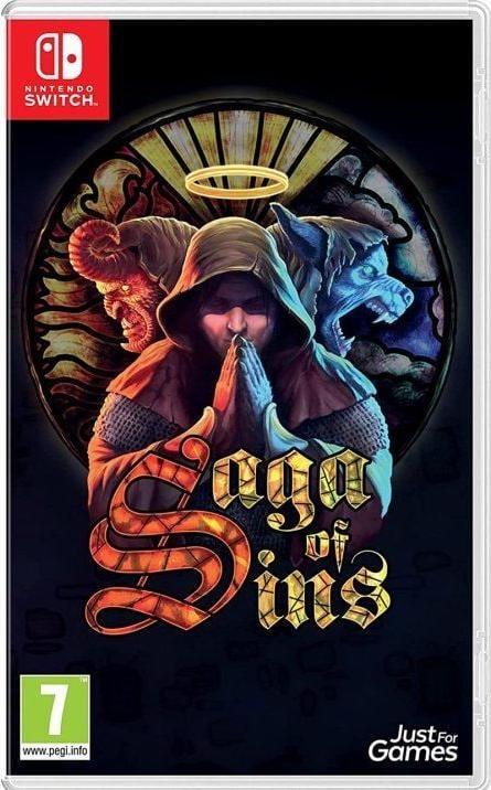 Actual product image Just for Games Saga of Sins (Switch, Switch Lite, Switch OLED)