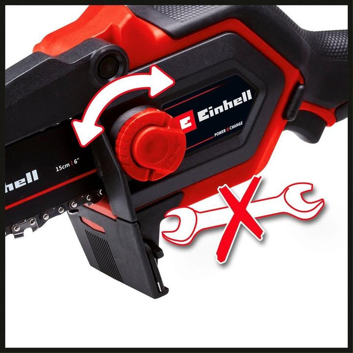 Produktbild Einhell Akku-Astkettens?ge GE-PS 18/15 Li Bag Kit (Akku Kettensäge)