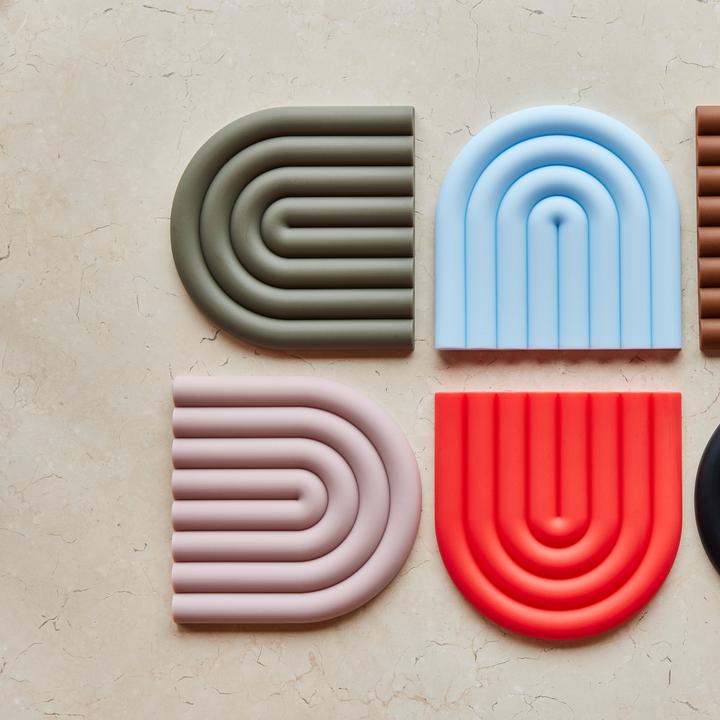 Actual product image OYOY Living Rainbow (1x, Pan coaster)