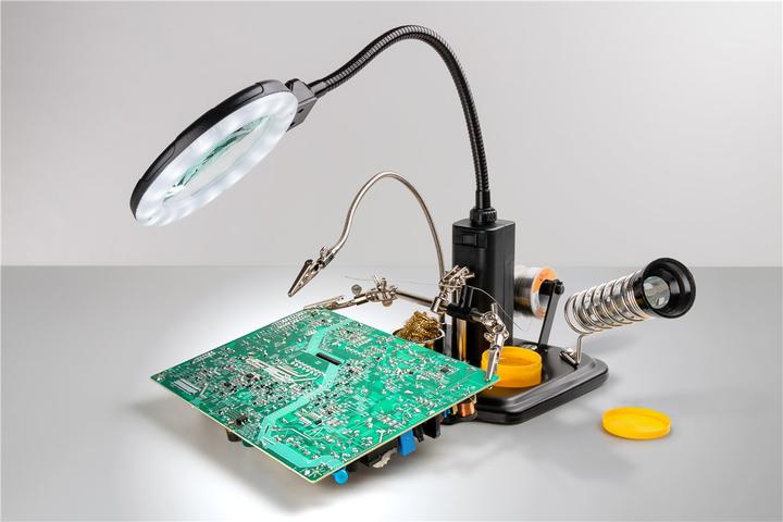 Productafbeelding Goobay Soldeerhulp met LED licht (Ondersteuning/Hand)