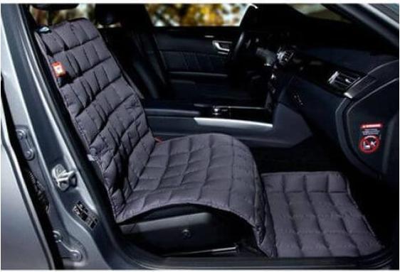 Doctor Bark Couverture de voiture passager grise (Chien, Pliable, Lavable en machine)