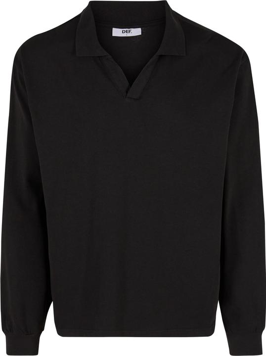 Produktbild DEF COLLAR Longsleeves jetblack M (M)