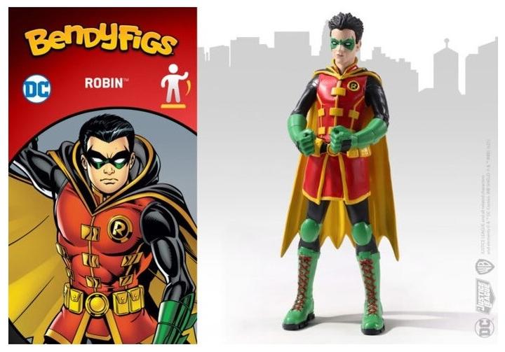 Image du produit Noble Collection Robin - Bendyfigs - DC comics NN4785