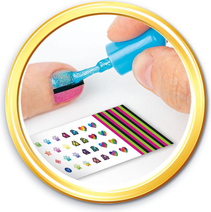 Actual product image Clementoni Crazy Chic Superstar Nail Design