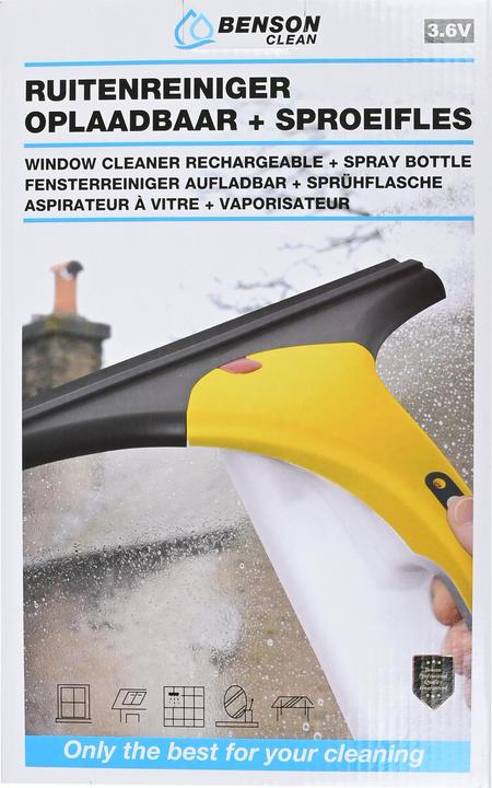 Produktbild Benson Clean Fenstersauger + Sprühflasche