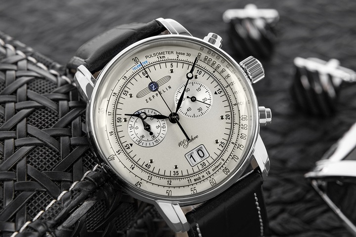 Immagine prodotto Zeppelin Cronografo LZ127 Count (Orologio da polso analogico, Cronografo, 42 mm)