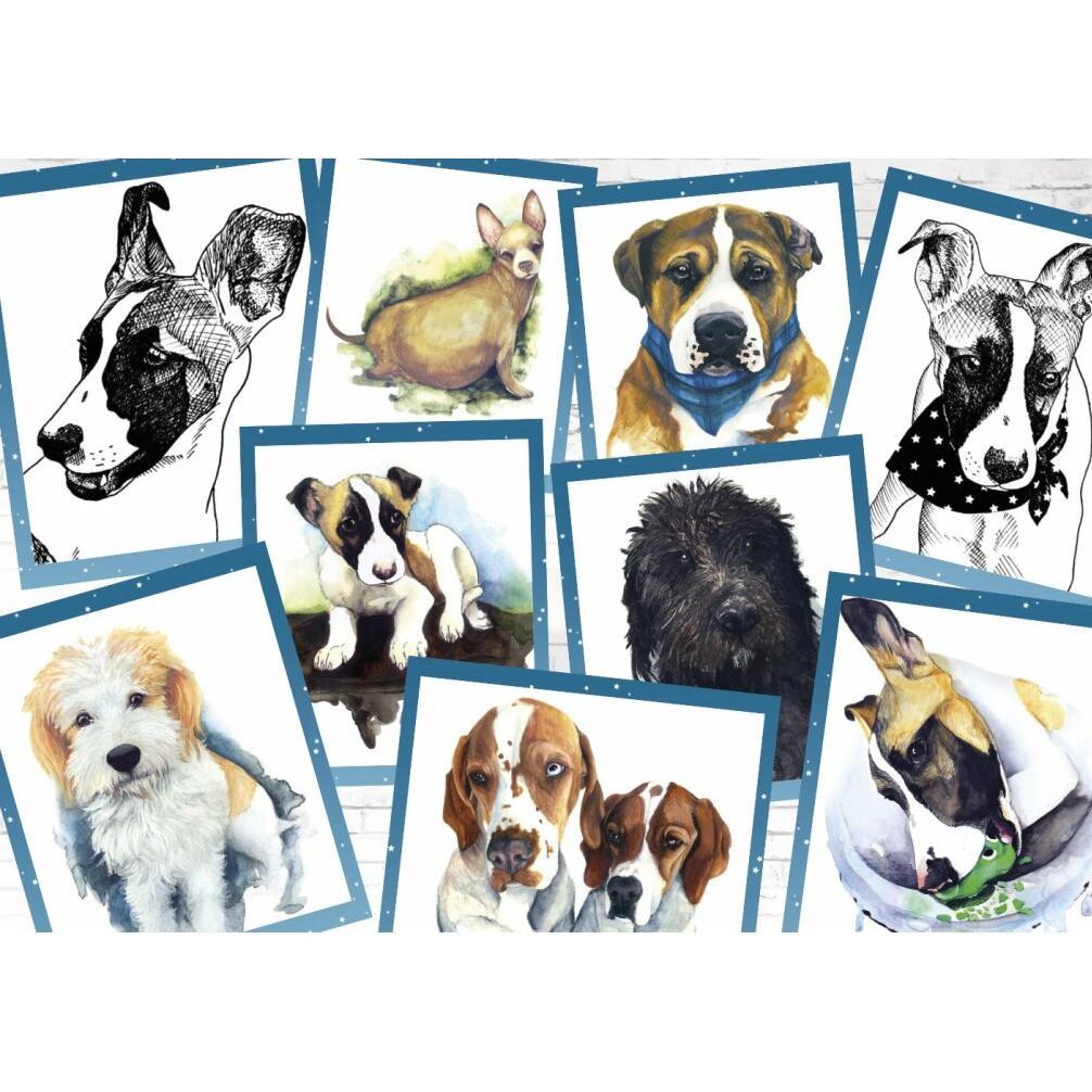 Dino Puzzle Hund Gump 500 Teile (500 Teile)