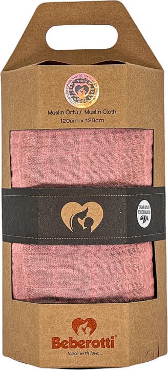 Image du produit Beberotti Couverture à langer Organic Musselin (120 cm, 120 cm)