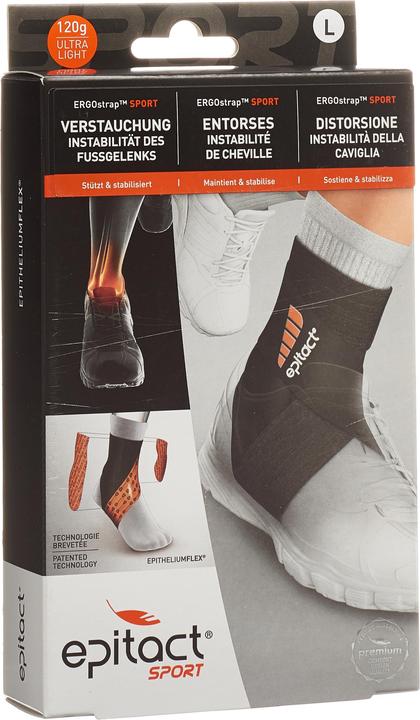 Produktbild Epitact Sport ERGOstrap Fussgelenkbandage XL 23.4-25cm (XL)