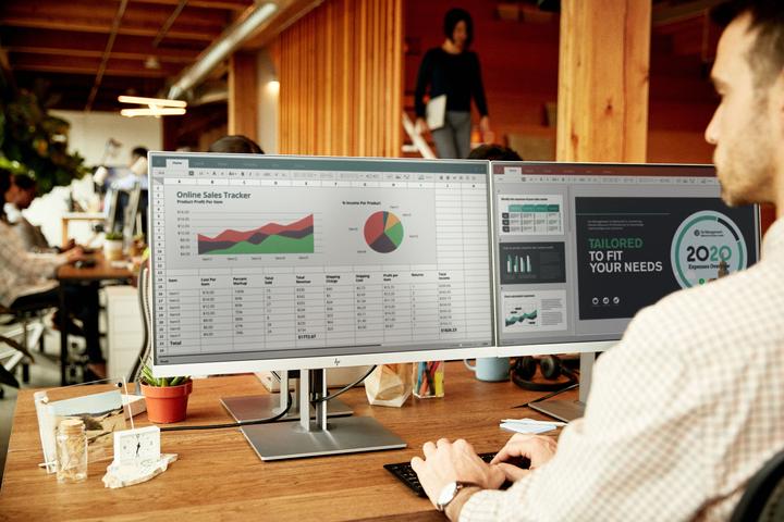 Produktbild HP Elite E273d 27 FHD 16:9 LED IPS (1920 x 1080 Pixel, 27")