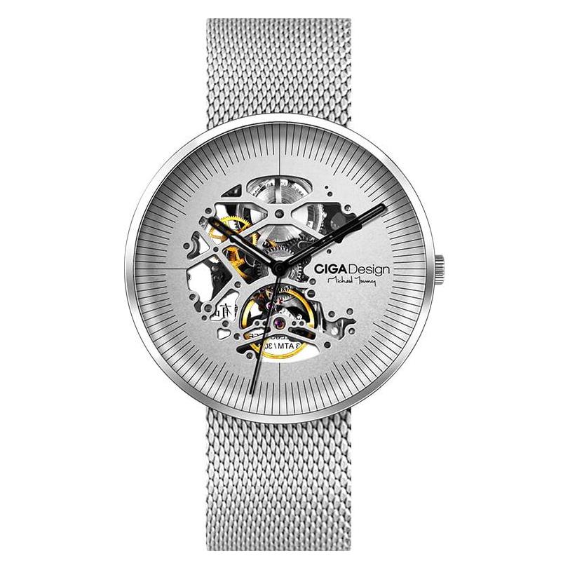 Xiaomi, Armbanduhr, CIGA Design MY Mechanical Watch (EN), Silber, (Chronometer, 45 mm)