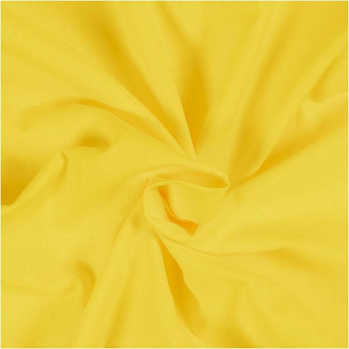 Actual product image Creativ Company Fabric 145 cm x 1000 cm, Yellow