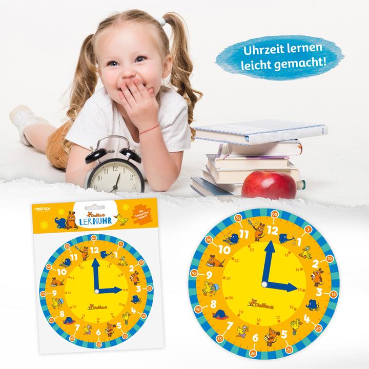 Actual product image Magni Trötsch The Mouse Learning Clock.11229N (German)