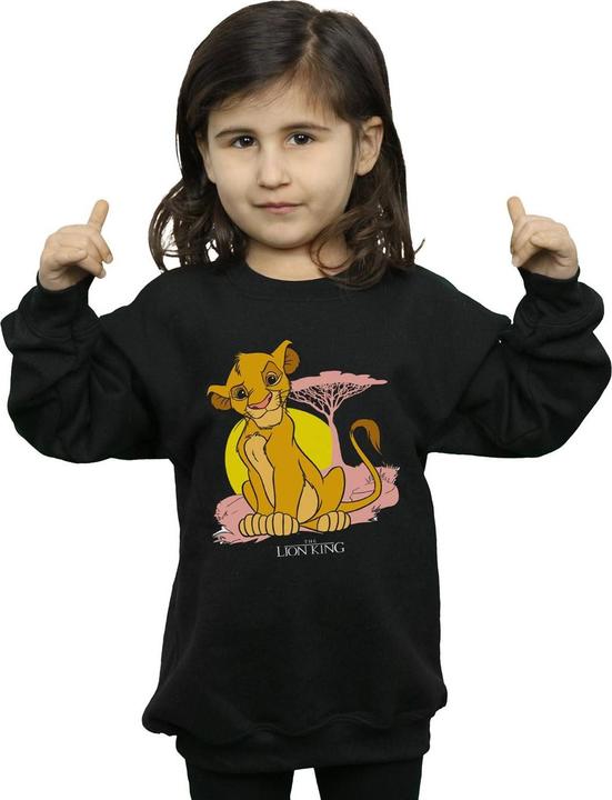Produktbild Disney The Lion King Simba Pastel Sweatshirt Mädchen (116)