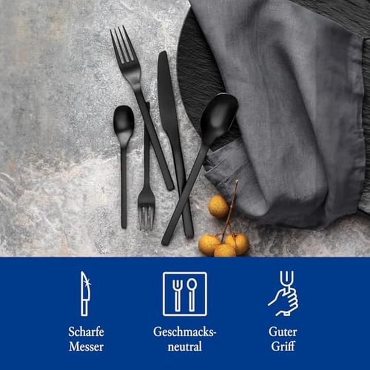 Produktbild Villeroy & Boch Manufacture Rock (20 Stück, Besteck Set)