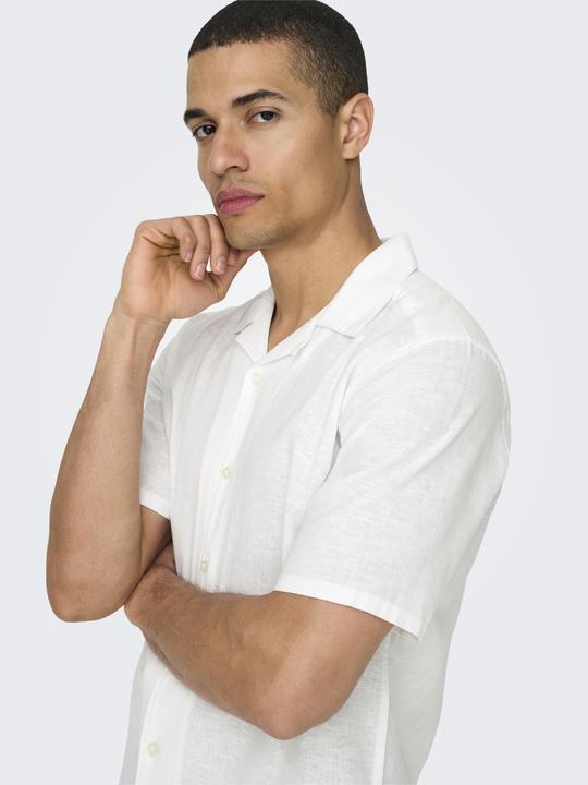 Immagine prodotto Only & Sons Camicia a maniche corte a tinta unita (XL)