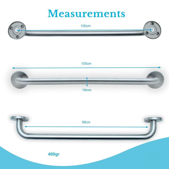 Produktbild Intirilife Handtuchhalter Länge 100cm