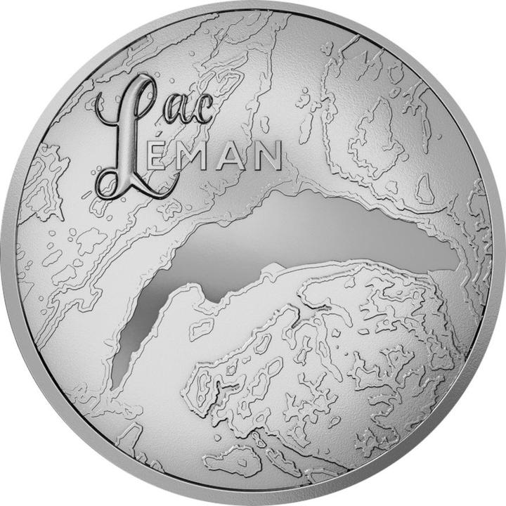 Swissmint Silber Schweizer Seen 20 g - Genfer See 2026 (1.00, 2026)