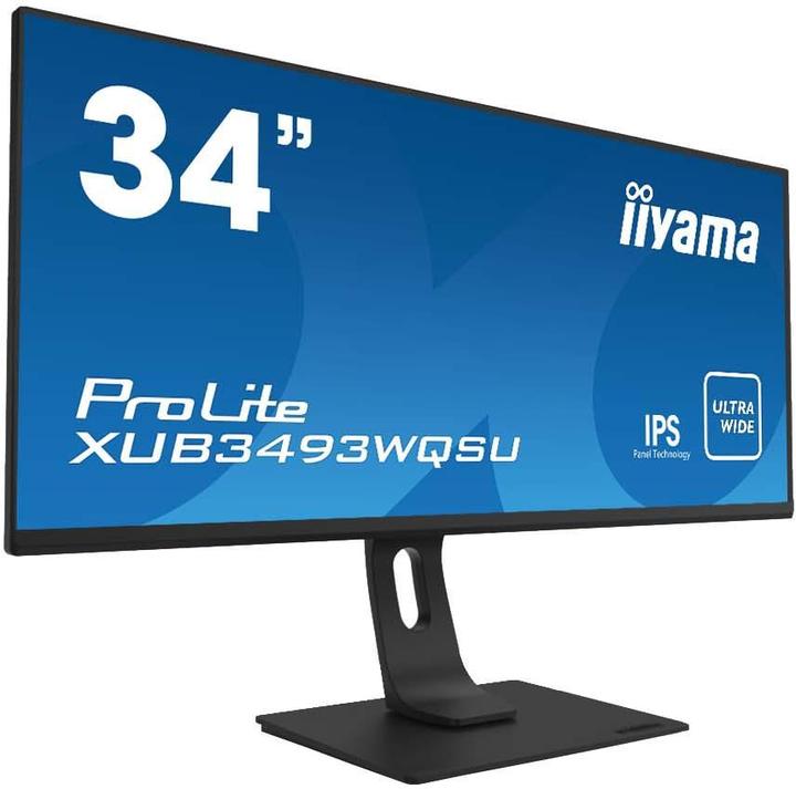 Actual product image iiyama ProLite XUB3493WQSU-B5 (3440 x 1440 pixels, 34")