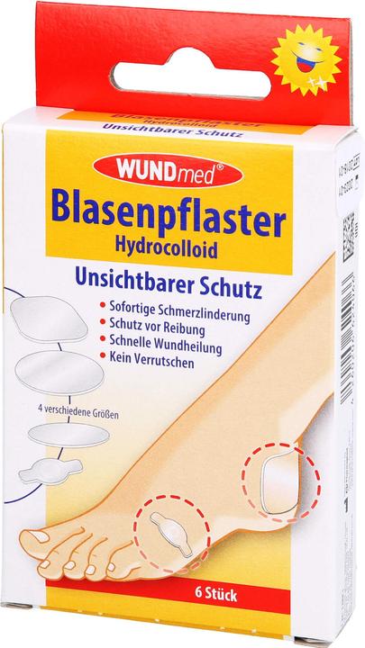 Produktbild Axisis Blasenpflaster Transp 4 Gr (6x)