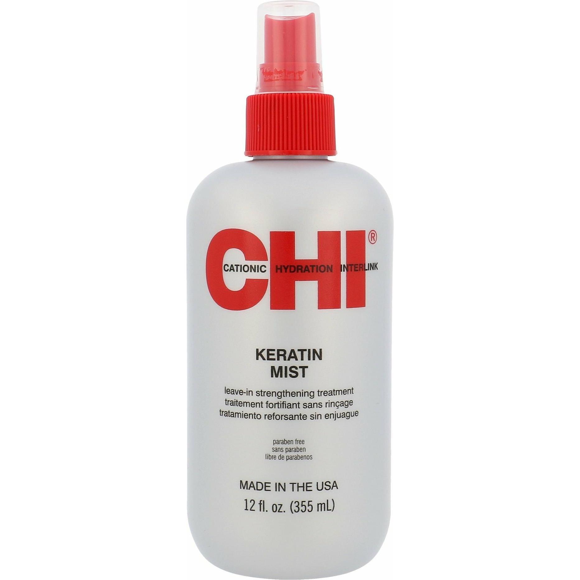 CHI, Conditioner, Keratin Mist Leave-in Strengthening Treatment Spray, 355 (355 ml)