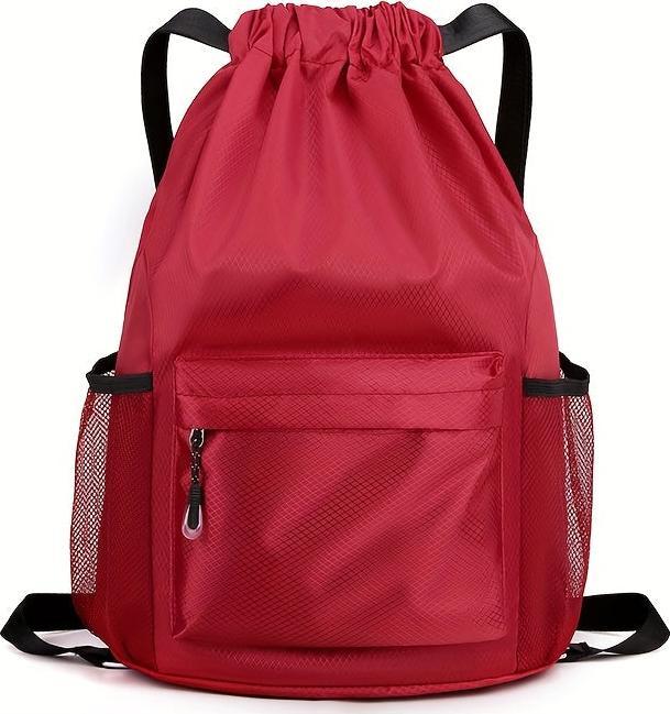 Image du produit Only-Bags.Store Sac à dos d'entraînement à cordon de serrage, sac de sport de grande capacité, sac de voyage