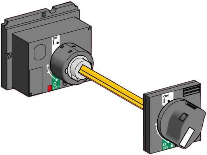 Actual product image Schneider Electric Axle extension GV7AP01