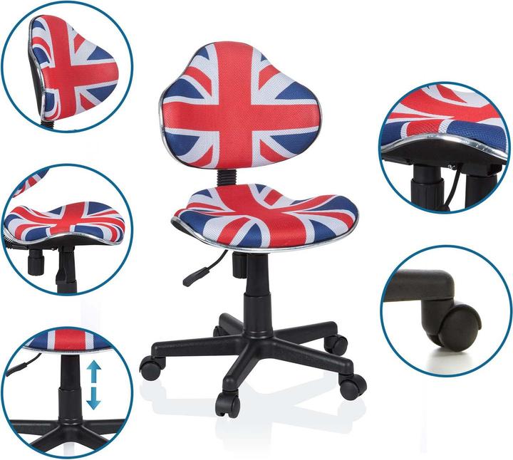 Produktbild Hjh Office KIDDY GTI-2 (40 - 55 cm)