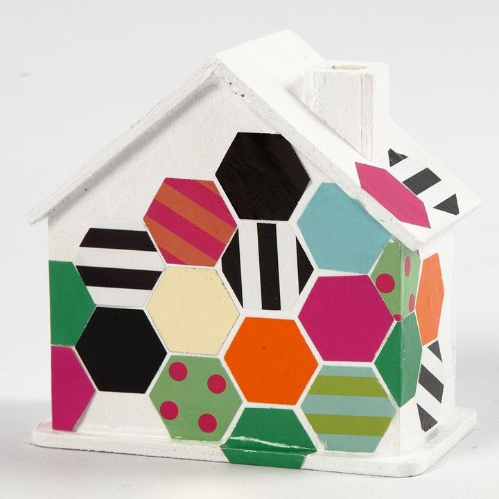 Actual product image Creativ Company Houten Spaarpot Huis