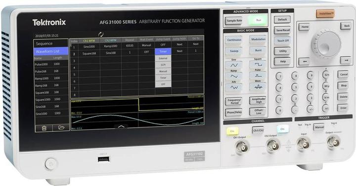 Produktbild Tektronix AFG31051 Funktionsgenerator netzbetrieben 0.000001 Hz - 50 MHz 1-Kana