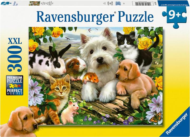 Actual product image Ravensburger Happy animal friendship (300 pieces)