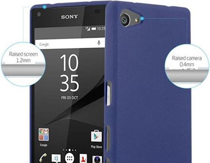 Produktbild Cadorabo TPU Frosted Cover (Sony Xperia Z5 Compact)