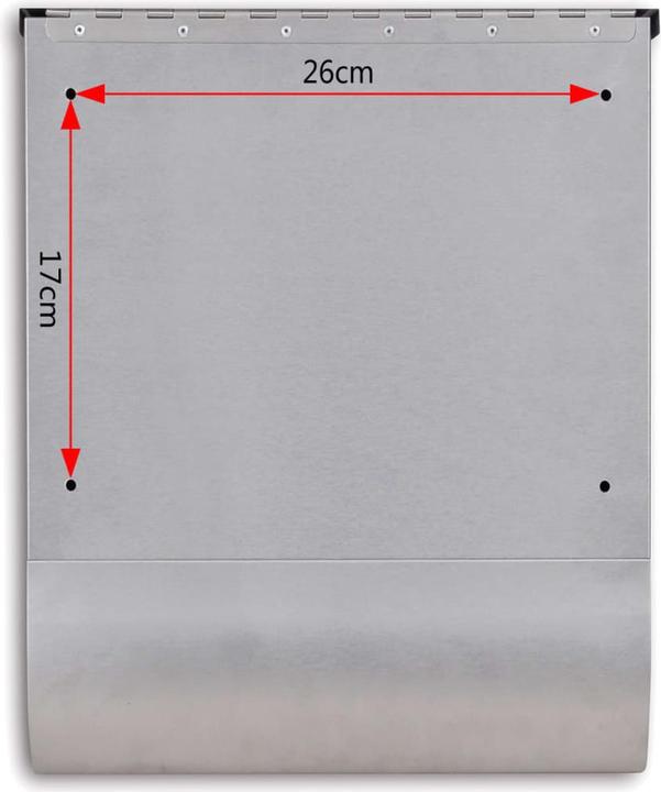 Actual product image vidaXL Briefkästen