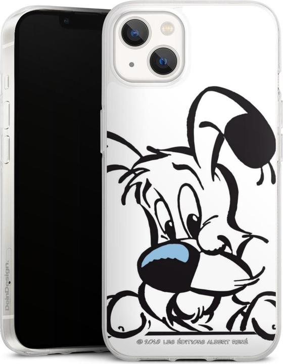 Produktbild DeinDesign Silikon Hülle für Apple iPhone 13 Handyhülle Case Smartphone Schutzhülle Comic Idefix Offizielles (Apple iPhone 13)