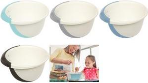 Produktbild keeeper Rhrschssel "carlotta", 3,5 Liter, weiá/nordic-blue (1 Stk.)