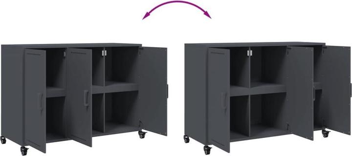 Actual product image vidaXL Cold-rolled sideboard (100.50 x 39 x 72 cm)