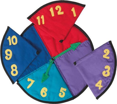 Suprima Demenz Legespiel Uhr inklusive Wäschesack (Toilette)