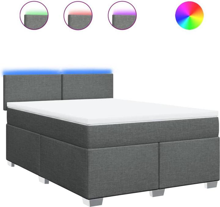Produktbild vidaXL Boxspringbett (140 x 190 cm)