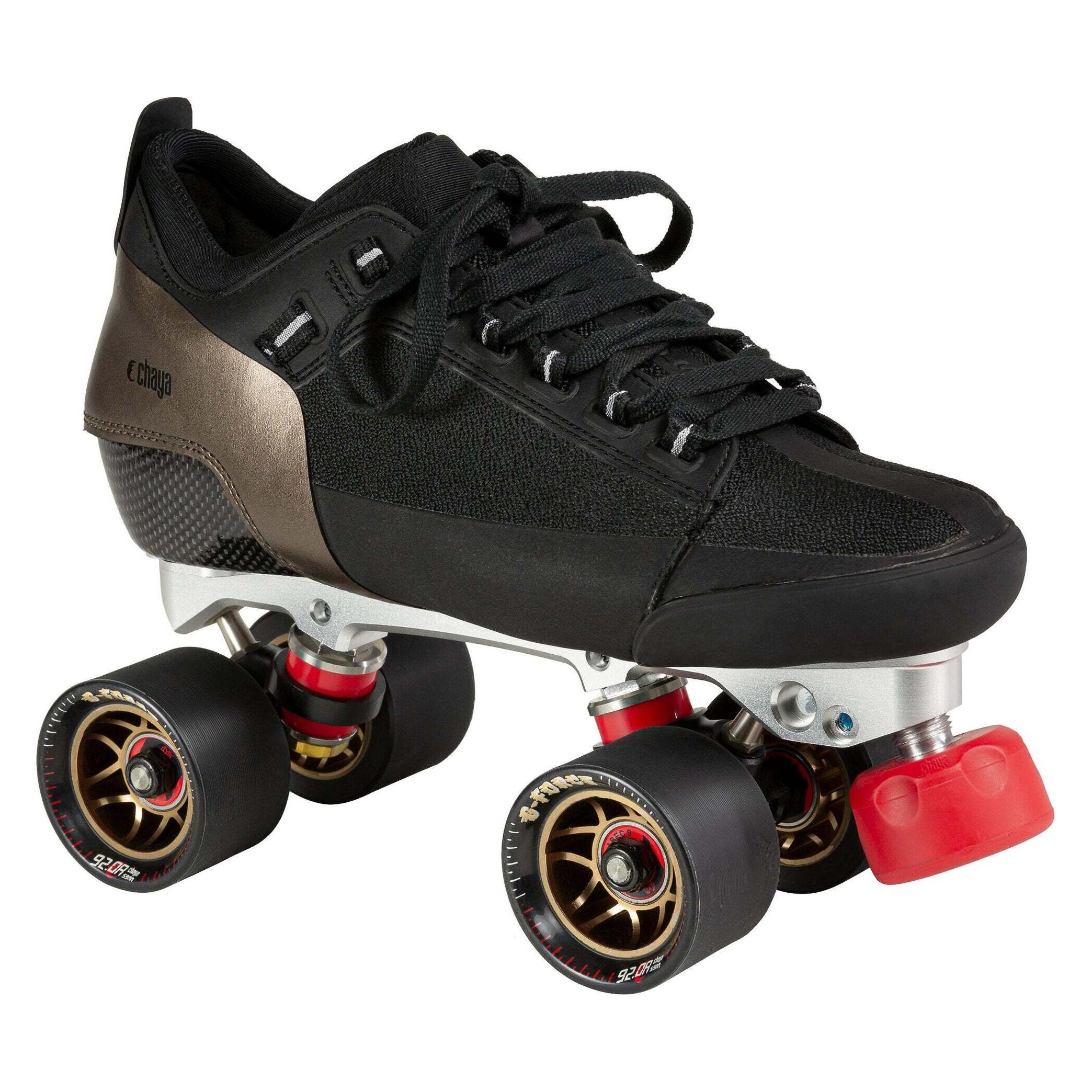 Chaya, Damen, Rollschuhe, Derby Rollerskates (42), Schwarz