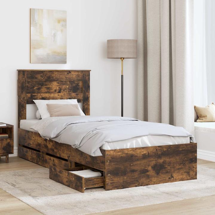 Image du produit vidaXL Moderner Bettrahmen (90 x 190 cm)