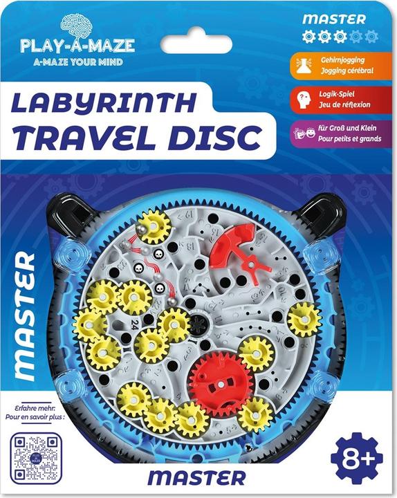Immagine prodotto Play-a-maze Disco da viaggio del labirinto MASTER (d,f) (Tedesco, Francese)